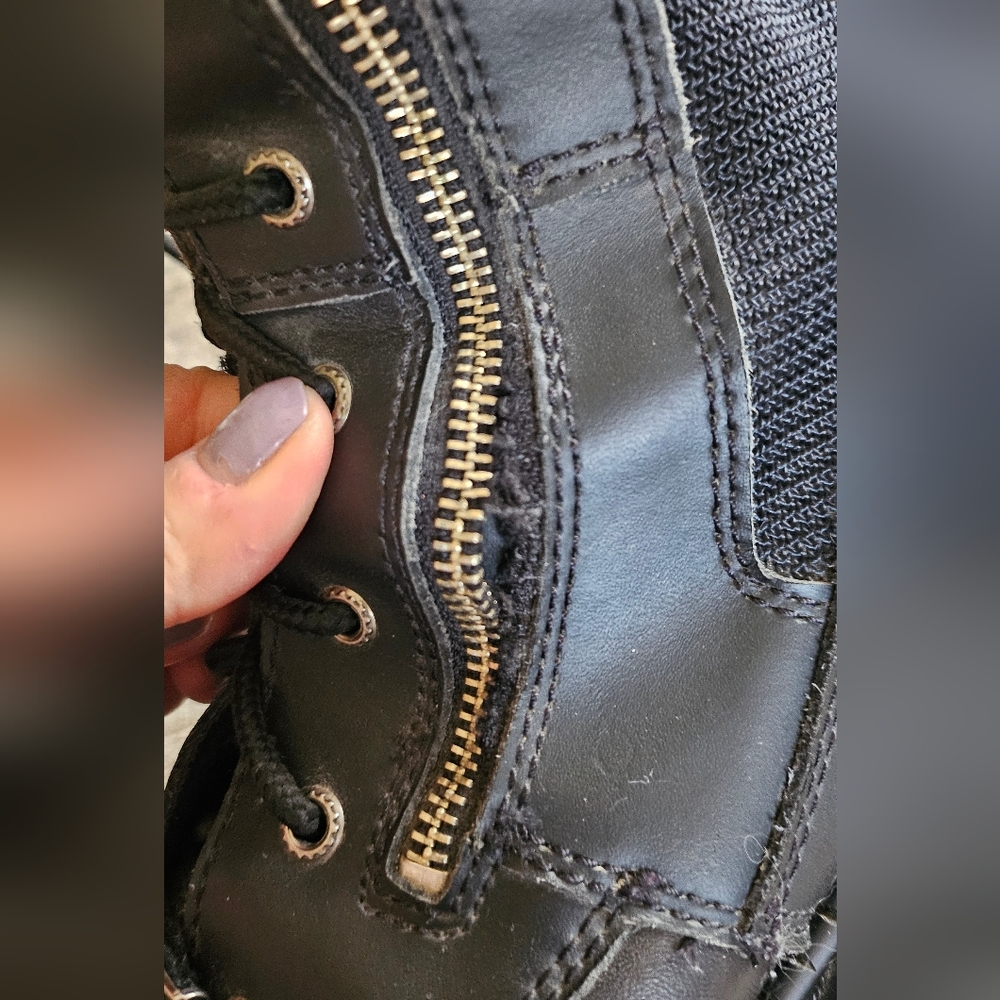 Harley-Davidson Paraspinna Men's Motorcycle Boots Black Size 11 - Picture 11 of 13